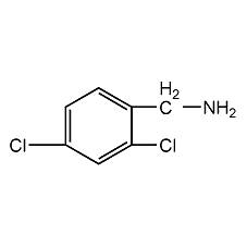 2,4-dichlorobenzylamine structural formula
