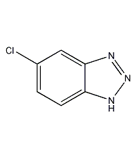 5-chlorobenzotriazole structural formula