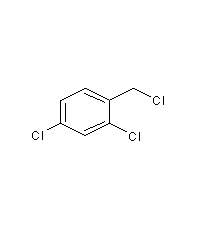 2,4-dichlorobenzyl chloride structural formula