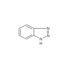 1H-benzotriazole structural formula