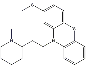 thioridazine structural formula