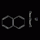 2-Naphthalenesulfonyl chloride structural formula