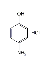 4-aminophenol hydrochloride structural formula