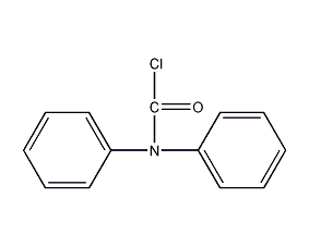diphenylcarbamoyl chloride structural formula