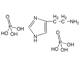 Histamine phosphate structural formula