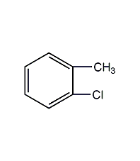 2-chlorotoluene structural formula
